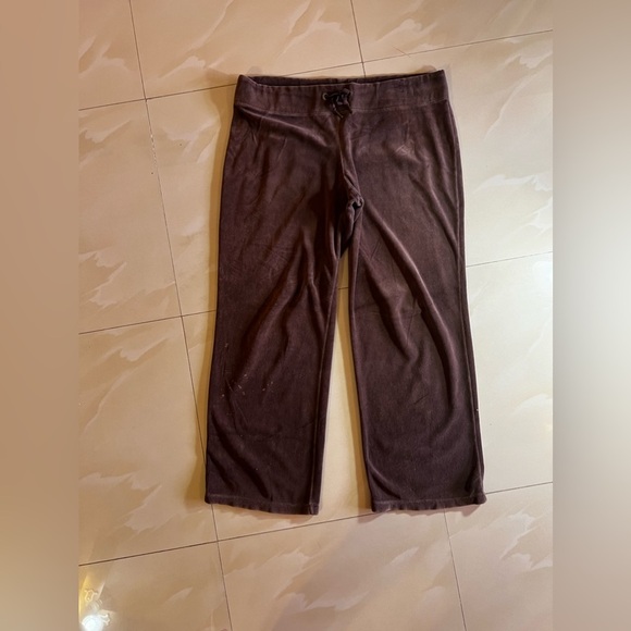 Merona sweatpants drawstring pants. blown Drawnstring elastic waist vervet L - Picture 15 of 16